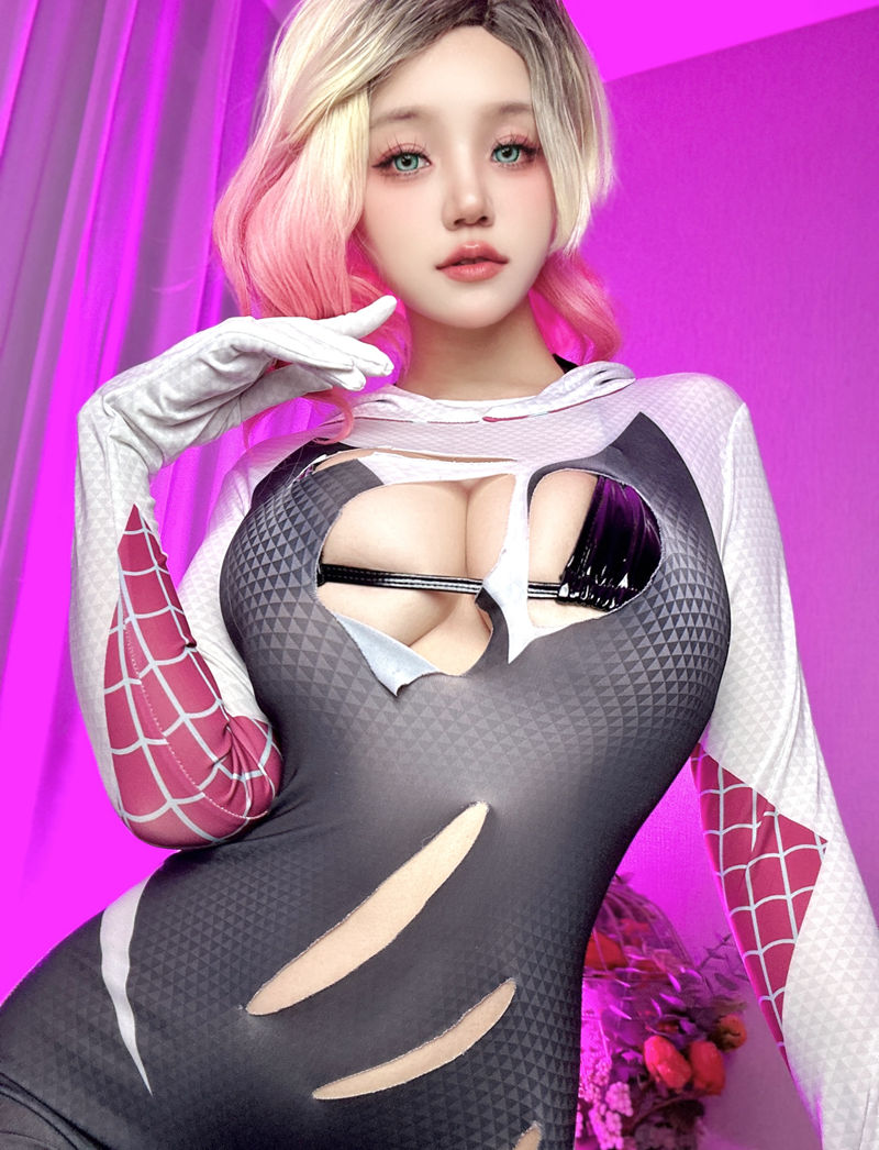 小仓千代w Spider Gwen 蜘蛛格温 [20P+1V-79MB]