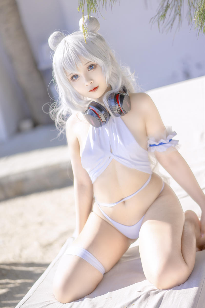 Sayo Momo Azur Lane Le Malin bikini [22P-209MB]