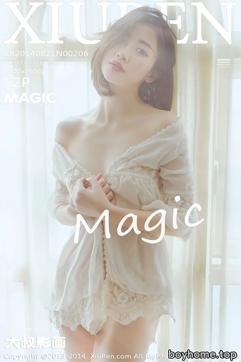 [XiuRen秀人网] No.206 模特美女MAGIC羞涩闺房内衣秀妩媚迷人写真