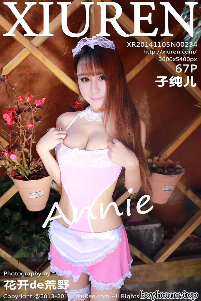 [XiuRen秀人网] No.234 大胸美女子纯儿Annie火辣内衣秀傲人美胸诱惑写真