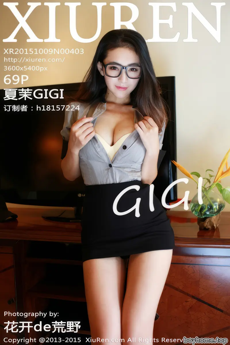 [XiuRen秀人网] No.403 性感女神夏茉GIGI紧身束身内衣秀完美身材迷人翘臀写真