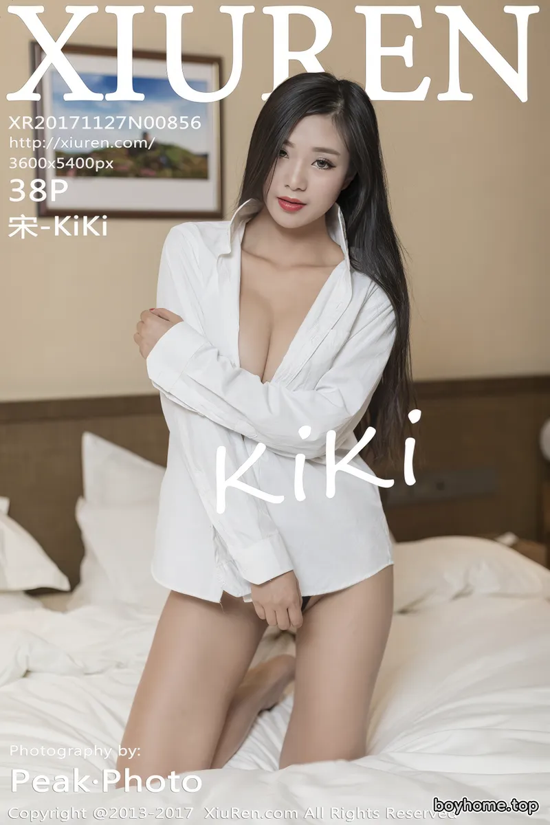 [XiuRen秀人网] No.856 嫩模女神宋-KiKi居家真空纱网秀傲人豪乳火辣诱惑写真