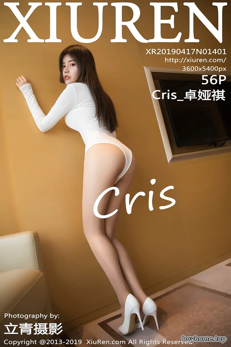 [XiuRen秀人网] No.1401 女神Cris_卓娅祺薄纱睡衣配黑色蕾丝袜秀火辣身材撩人诱惑写真