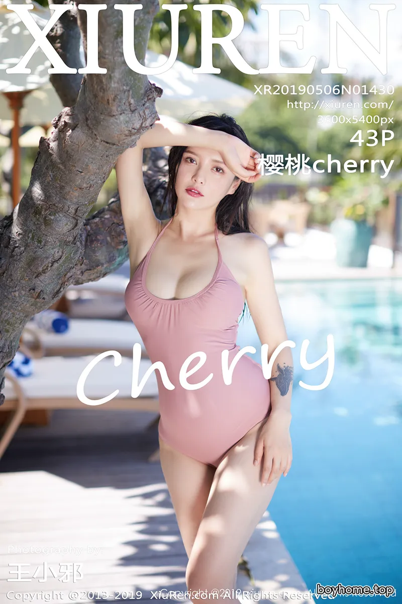 [XiuRen秀人网] No.1430 嫩模樱桃cherry海边性感比基尼秀完美身材靓丽迷人诱惑写真