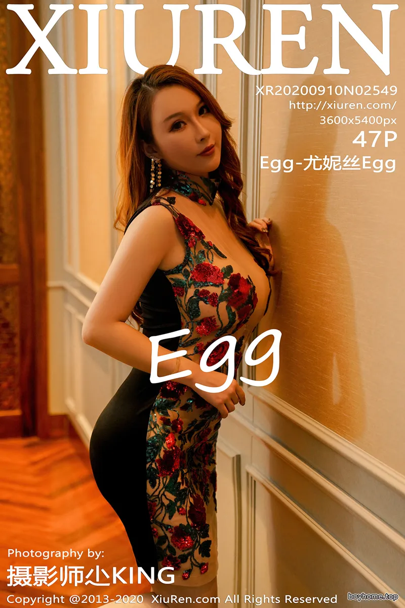 [XiuRen秀人网] No.2549 女神Egg_尤妮丝华丽镂空内衣主题透视秀魔鬼身材极致诱惑写真