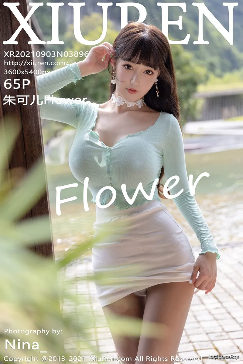 [XiuRen秀人网] NO.3896 女神朱可儿Flower桂林旅拍娇艳华丽服饰秀绝佳惹火身段诱惑写真