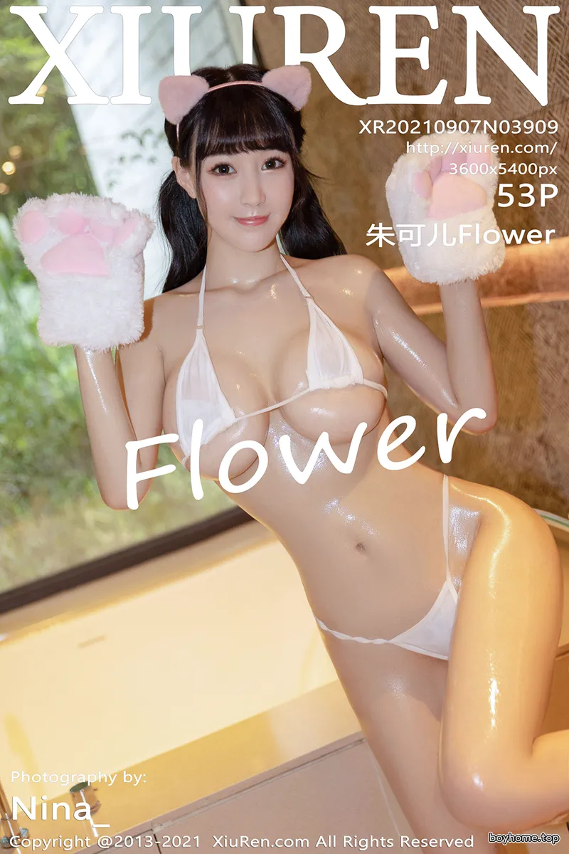 [XiuRen秀人网] NO.3909 女神朱可儿Flower桂林旅拍私房三点式内衣秀丰满身材诱惑写真