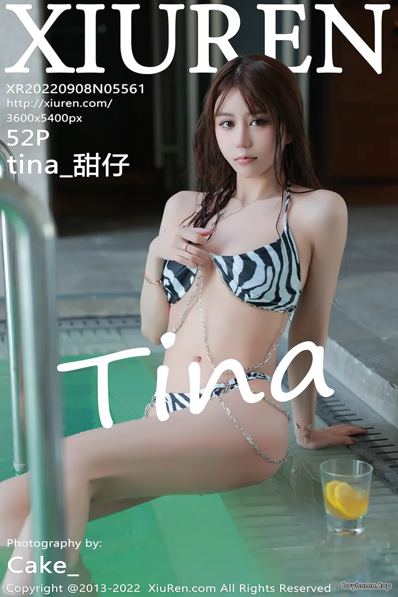 [XiuRen秀人网] No.5561 模特tina_甜仔香格里拉旅拍泳池场景比基尼秀凹凸身材诱惑写真