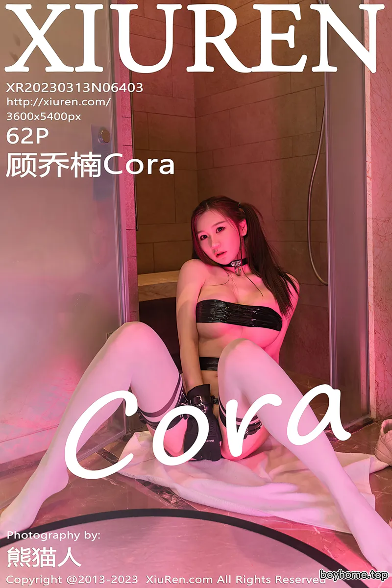 [XiuRen秀人网] No.6403 模特顾乔楠Cora浴室性感运动搏击服饰秀豪乳翘臀撩人诱惑写真