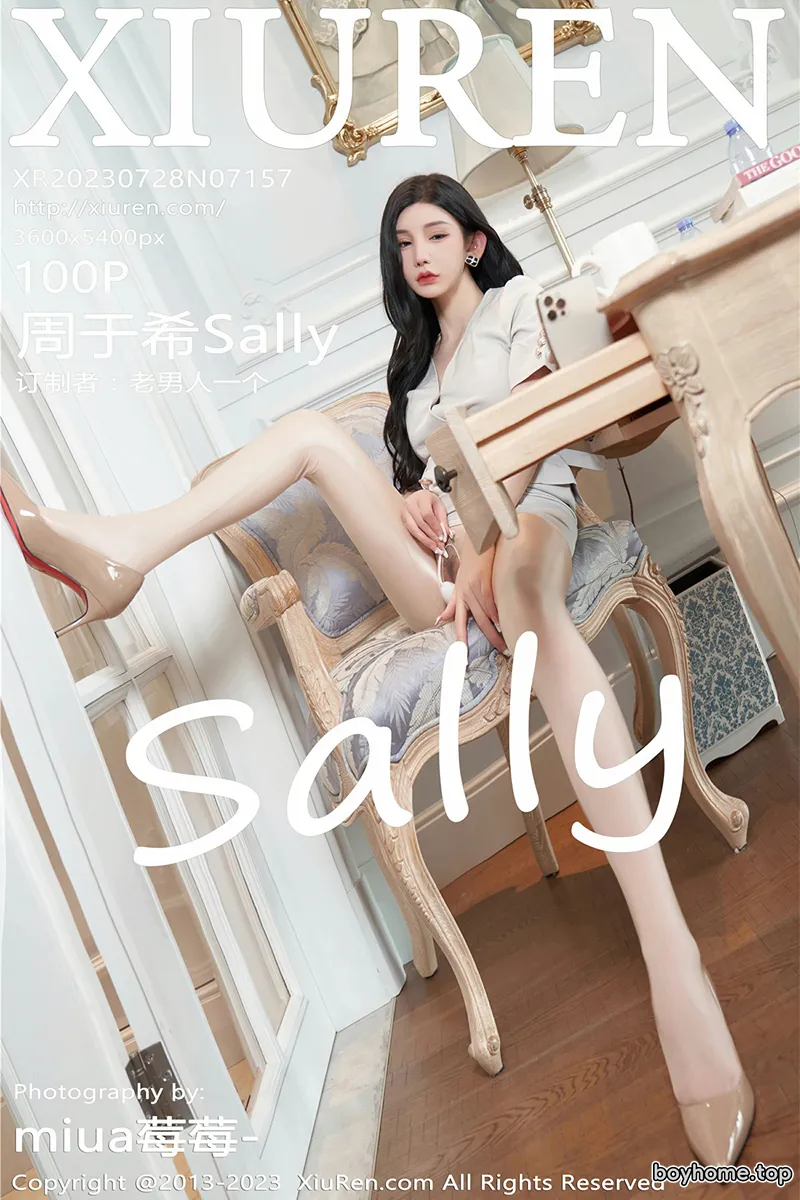 [XiuRen秀人网] No.7157 女神周于希Sally办公室剧情肉色薄透连体衣秀火辣身材诱惑写真