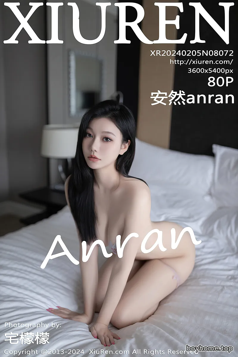 [XiuRen秀人网] No.8072 模特安然anran外卖主题性感浅色上衣配短裙秀曼妙身姿诱惑写真