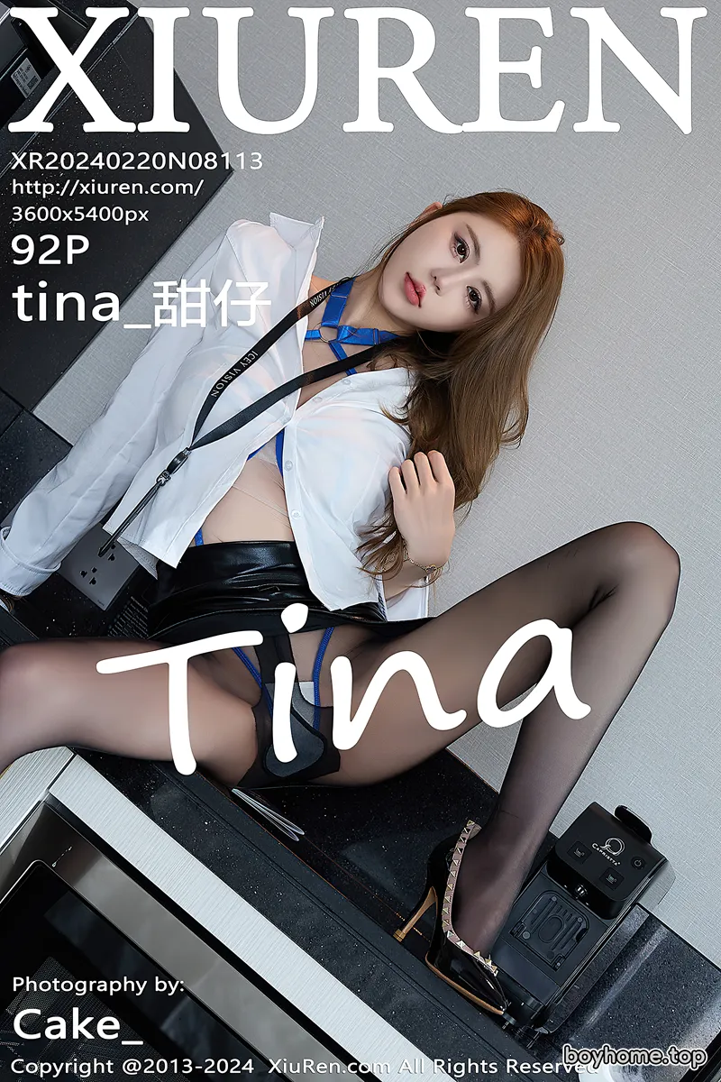 [XiuRen秀人网] No.8113 模特tina_甜仔性感白T露轻透情趣服饰秀凹凸身材惹火诱惑写真